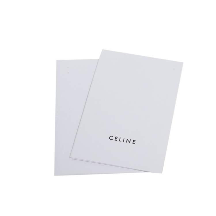 Pre Owned Celine Beige Leather Belt Bag