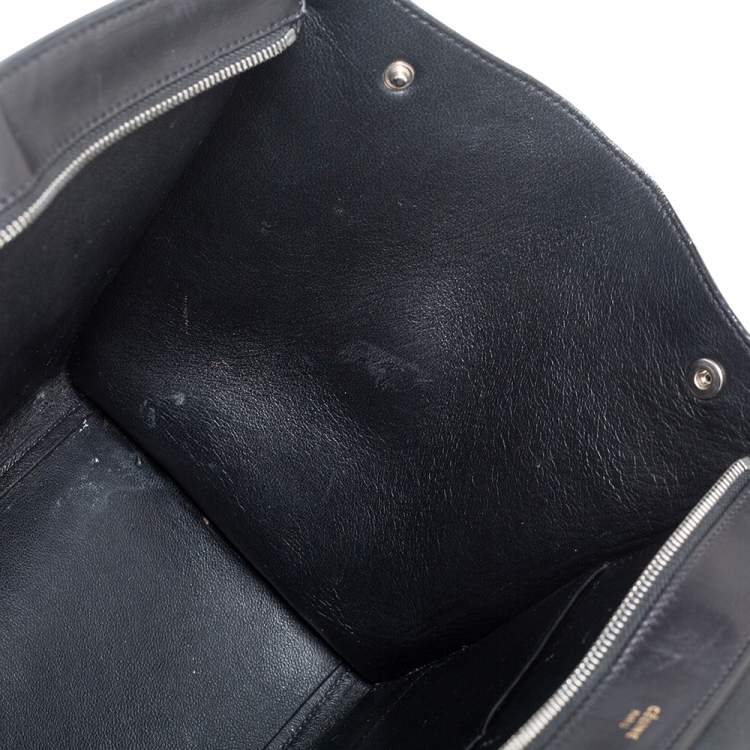مملوكة مسبقًا Celine Tricolor Python and Leather Medium Trapeze Bag