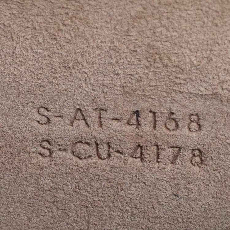 Pre Owned Céline Beige Leather Nano Luggage Tote