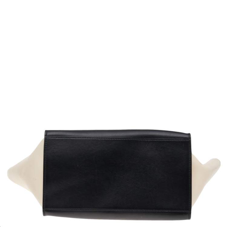 مملوكة مسبقًا Celine Tri Color Leather Medium Trapeze Bag