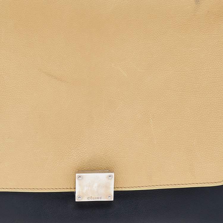 مملوكة مسبقًا Celine Tri Color Leather Medium Trapeze Bag