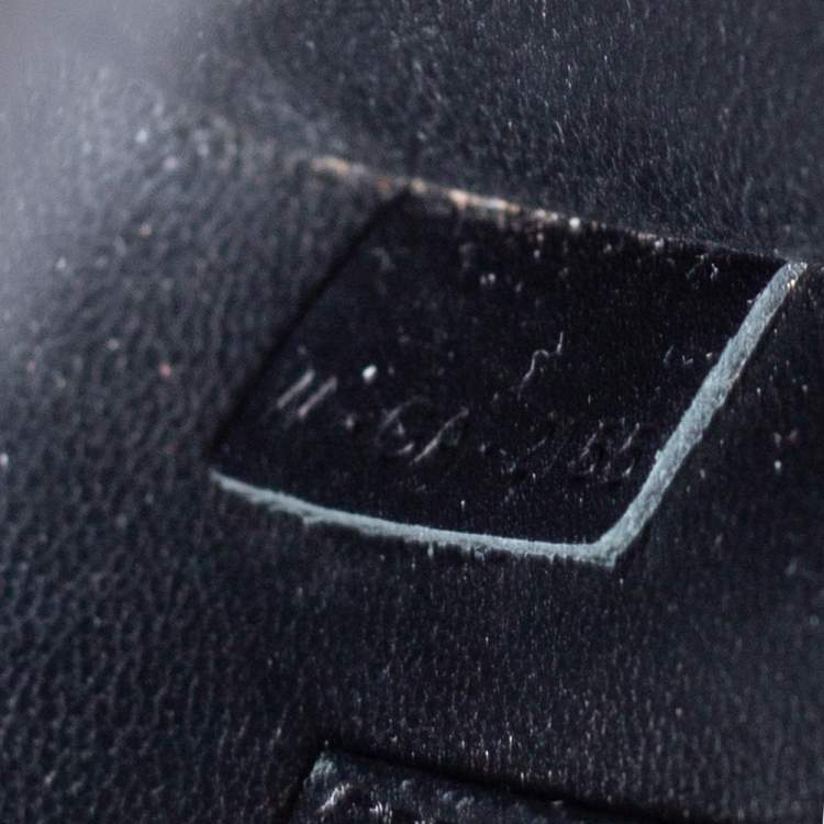 Pre Owned Celine Tricolor Leather and Nubuck Nano Luggage Tote