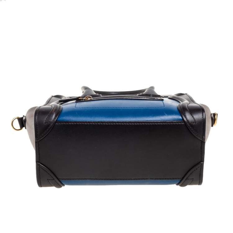 مملوكة مسبقًا Céline Multicolor Leather Nano Luggage Tote