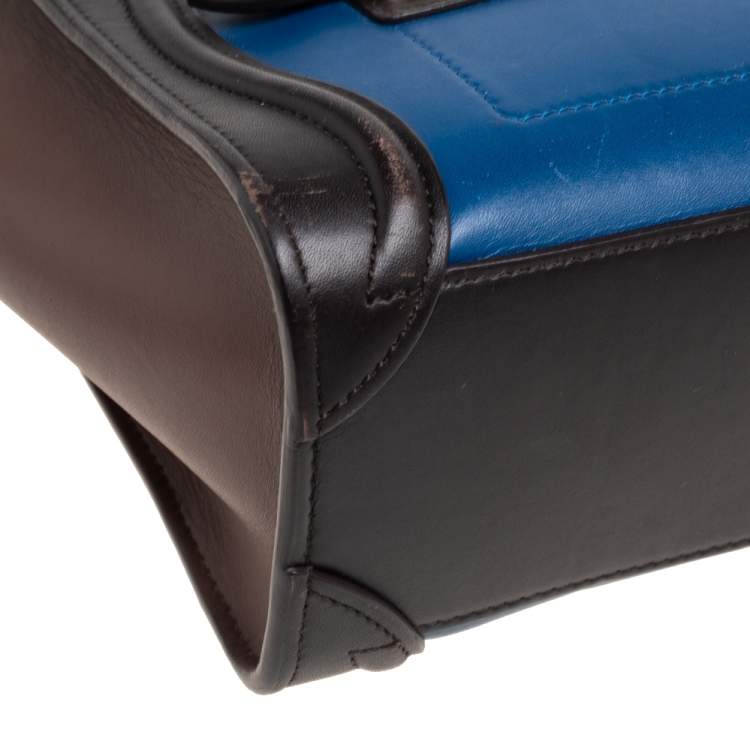 مملوكة مسبقًا Céline Multicolor Leather Nano Luggage Tote