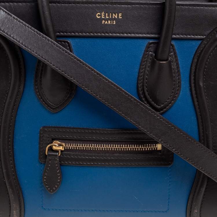 مملوكة مسبقًا Céline Multicolor Leather Nano Luggage Tote
