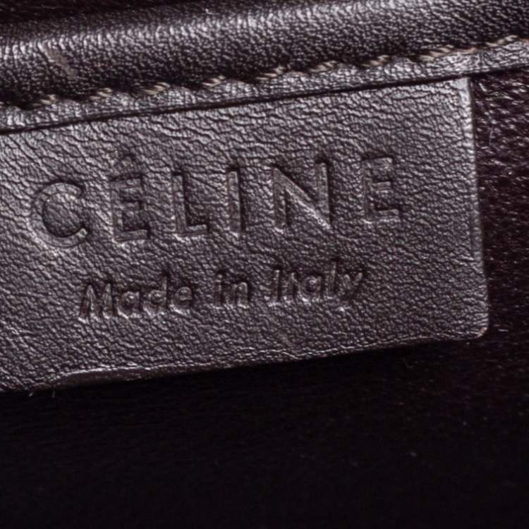 مملوكة مسبقًا Céline Multicolor Leather Nano Luggage Tote