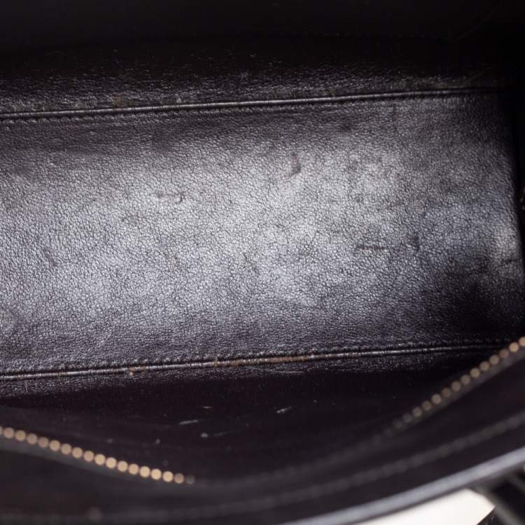 مملوكة مسبقًا Céline Multicolor Leather Nano Luggage Tote