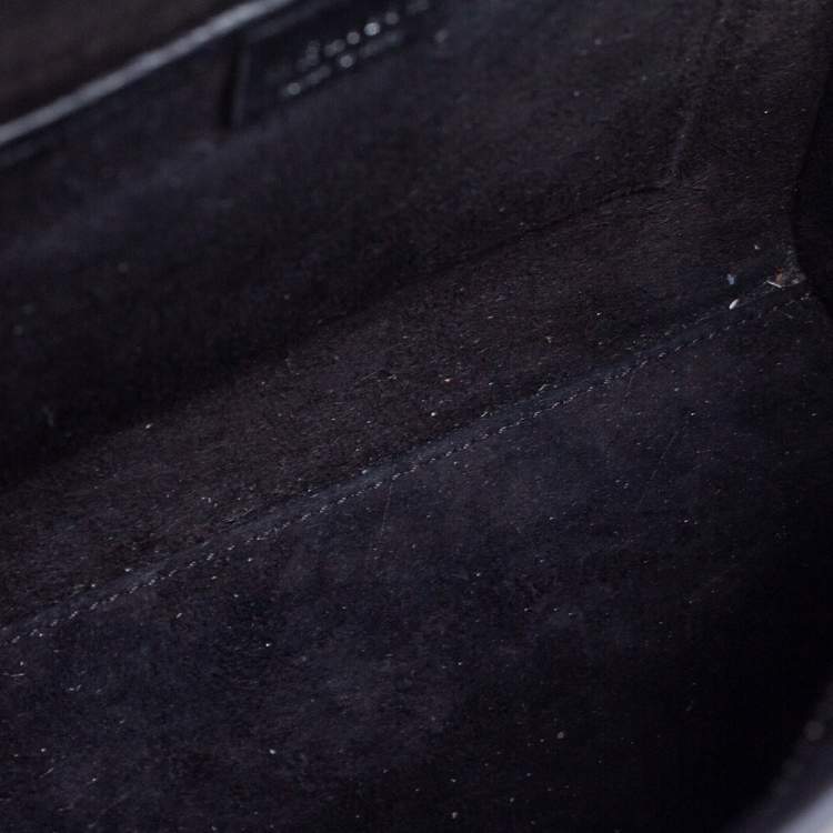 Pre Owned Céline Black Leather Nano Luggage Tote