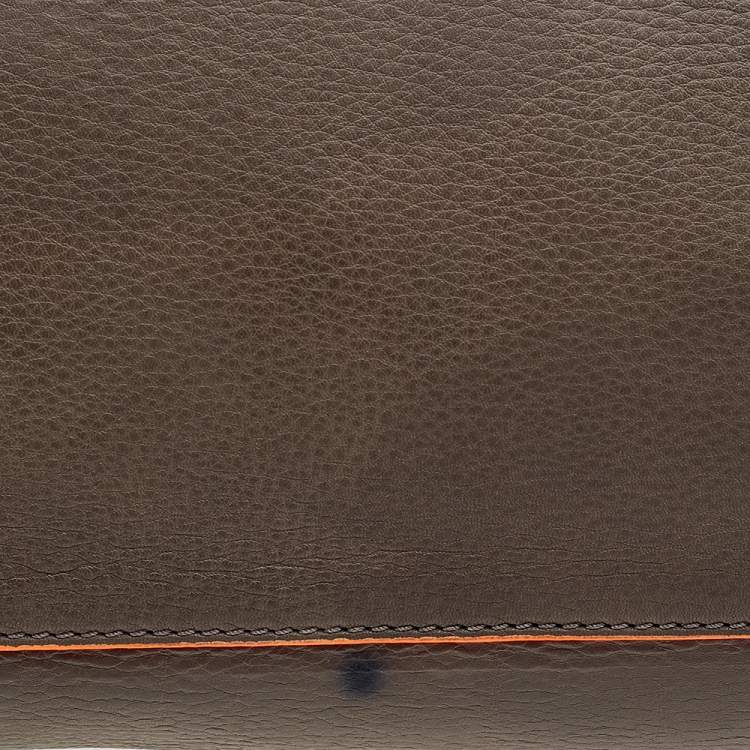 Pre Owned Celine Grey Leather Large Phantom Luggage Tote