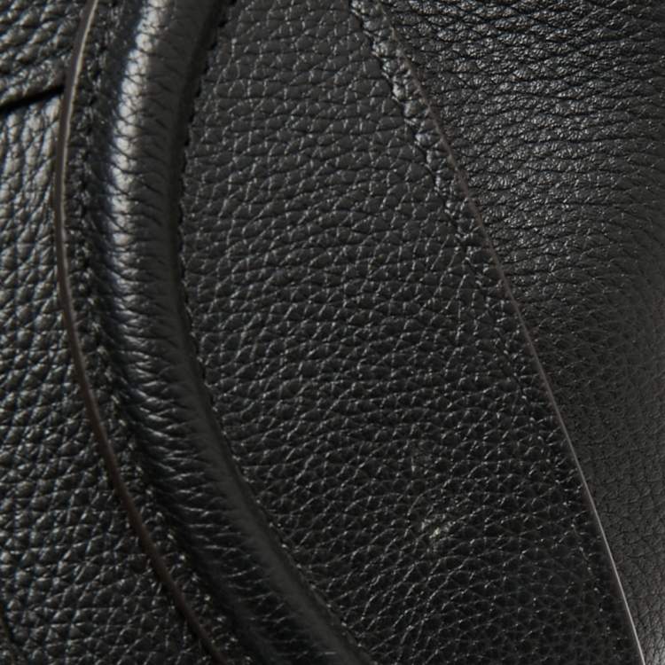 Pre Owned Celine Black Leather Mini Luggage Tote