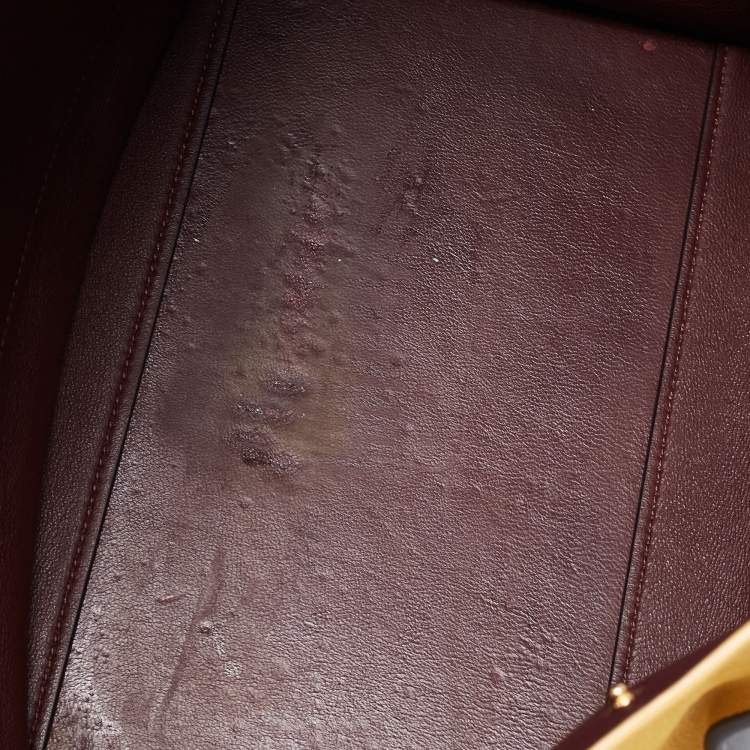 مملوكة مسبقًا Celine Tri Color Leather and Suede Medium Trapeze Bag