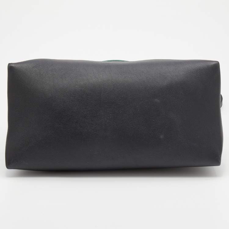 Pre Owned Celine Multicolor Leather Flap Shoulder Bag