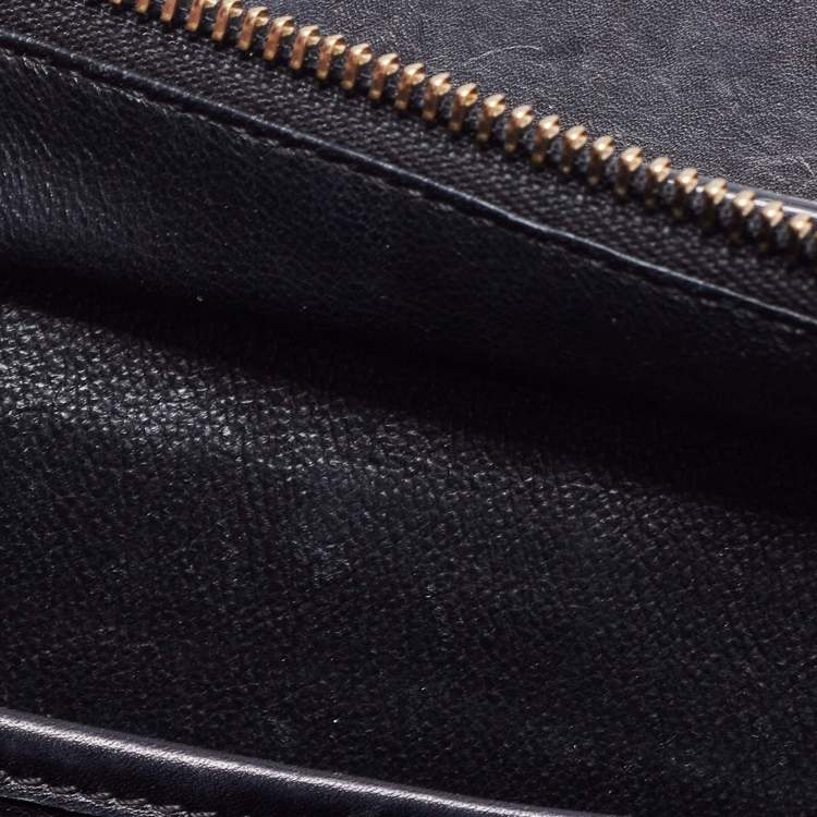 Pre Owned Céline Tri Color Leather Nano Luggage Tote