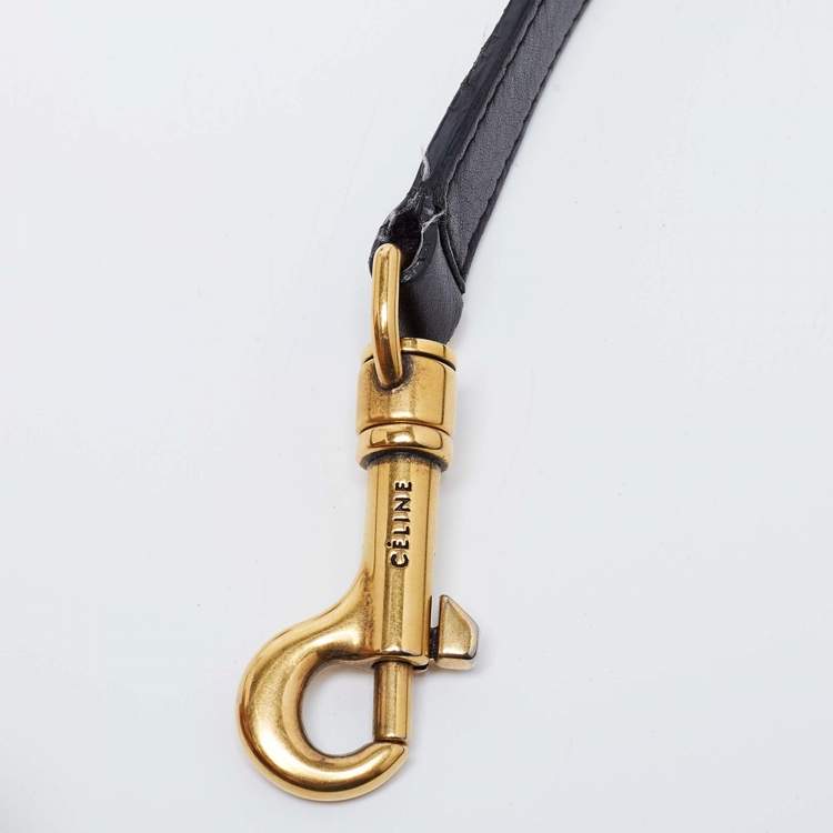 Pre Owned Céline Tri Color Leather Nano Luggage Tote