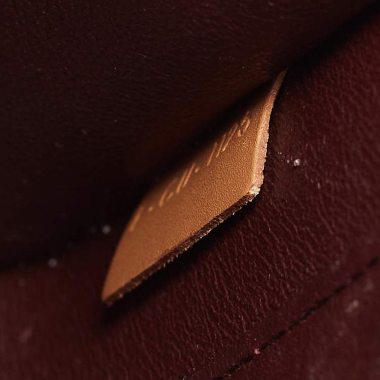 Pre Owned Celine Brown/Beige Leather Nano Luggage Tote
