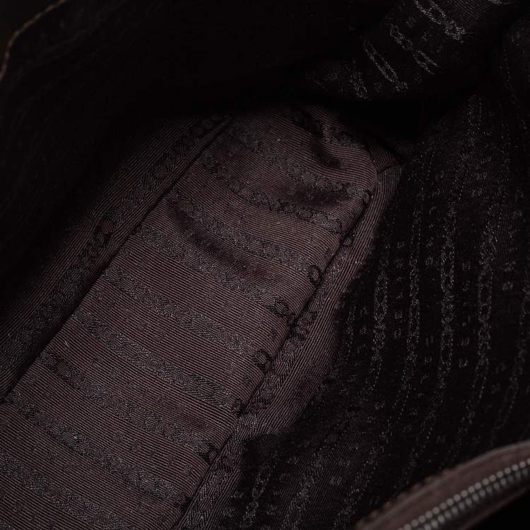 Pre Owned Celine Brown Leather Boogie Satchel