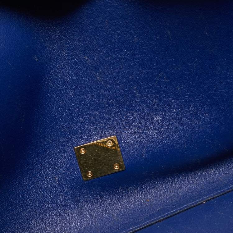 Pre Owned Celine Tricolor Leather and Suede Medium Trapeze Bag,
