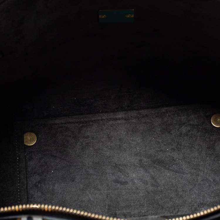 Pre Owned Celine Grey Leather Mini Belt Top Handle Bag