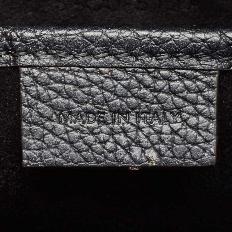 Pre Owned Céline Black Leather Nano Luggage Tote