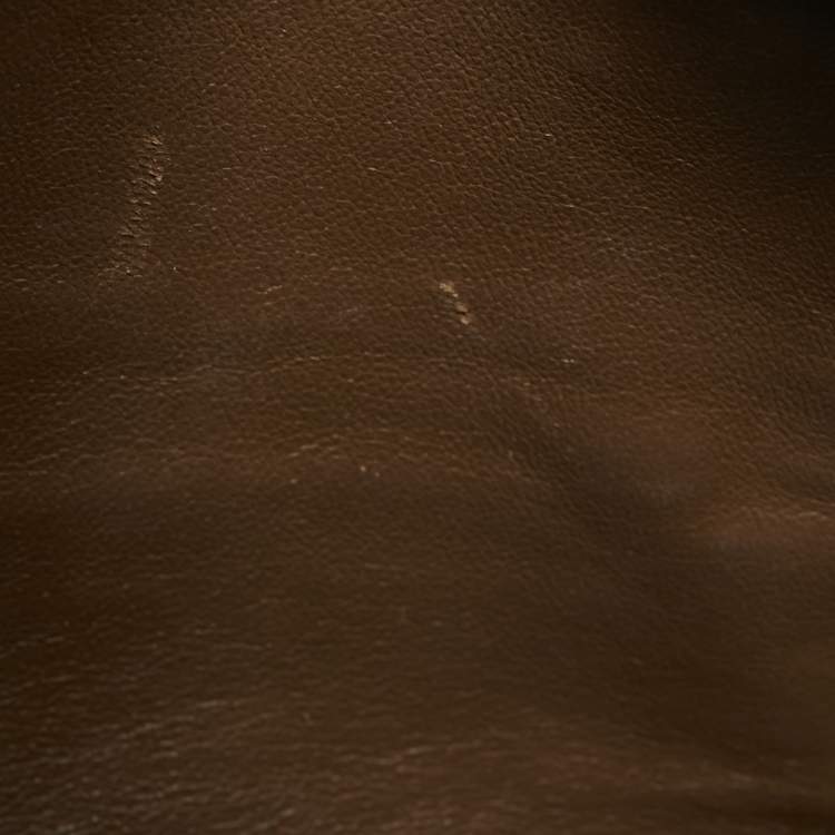 Pre Owned Céline Tricolor Leather and Suede Nano Luggage Tote