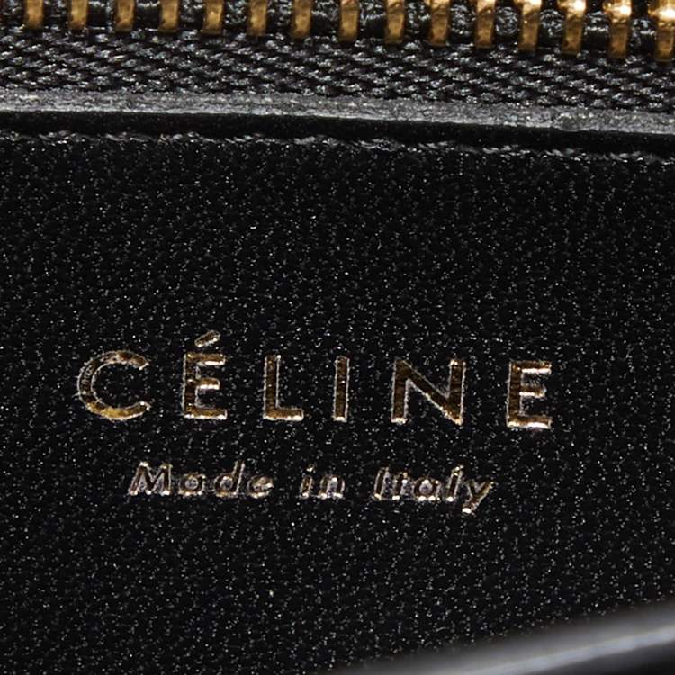 Pre Owned Celine Green Lizard Small Classic Box Flap Bag