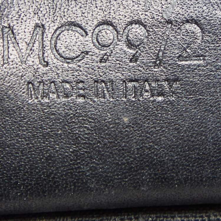 Pre Owned Celine Black C Macadam Canvas and Leather Tote