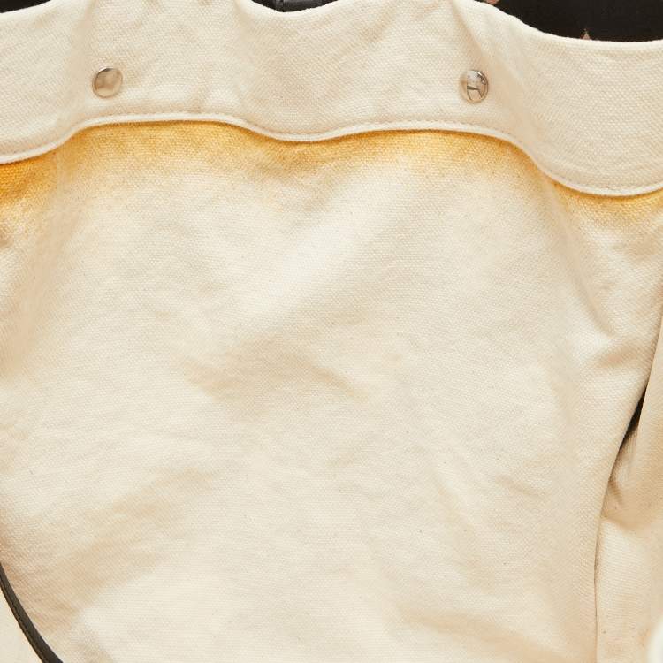 Pre Owned Celine Black Cutout Leather Medium Phantom Luggage Tote