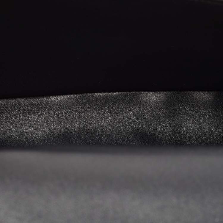 مملوكة مسبقًا Celine Black Quilted Leather Chain Shoulder Bag