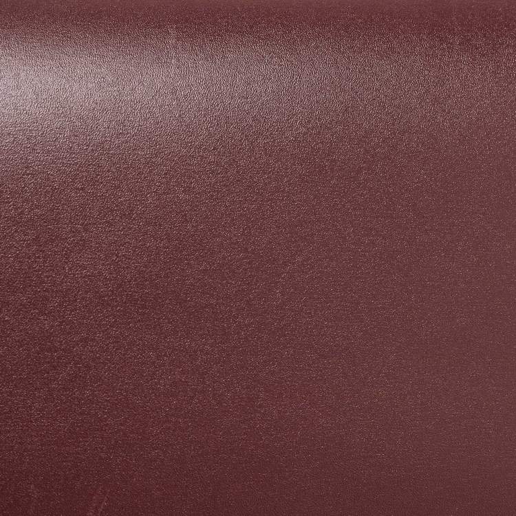 Pre Owned Celine Red Leather Small Classic Box Flap Bag