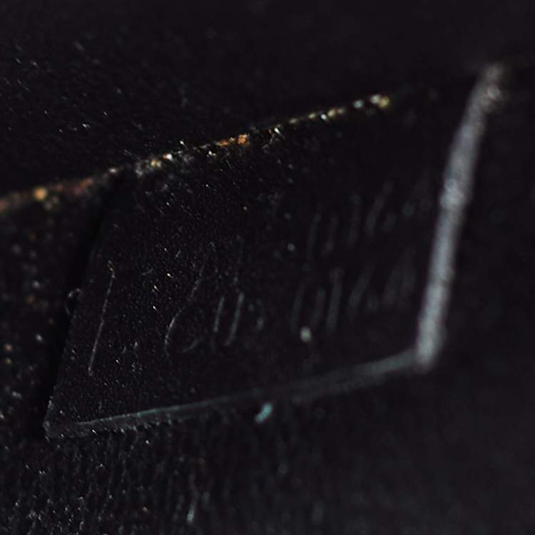 Pre Owned Celine Black Leather Nano Luggage Tote