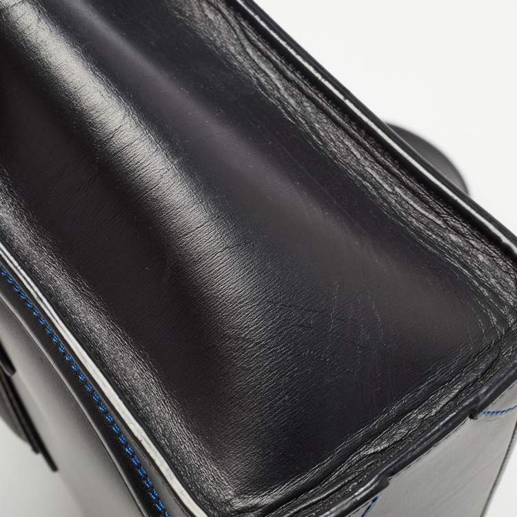Pre Owned Céline Black Leather Nano Luggage Tote