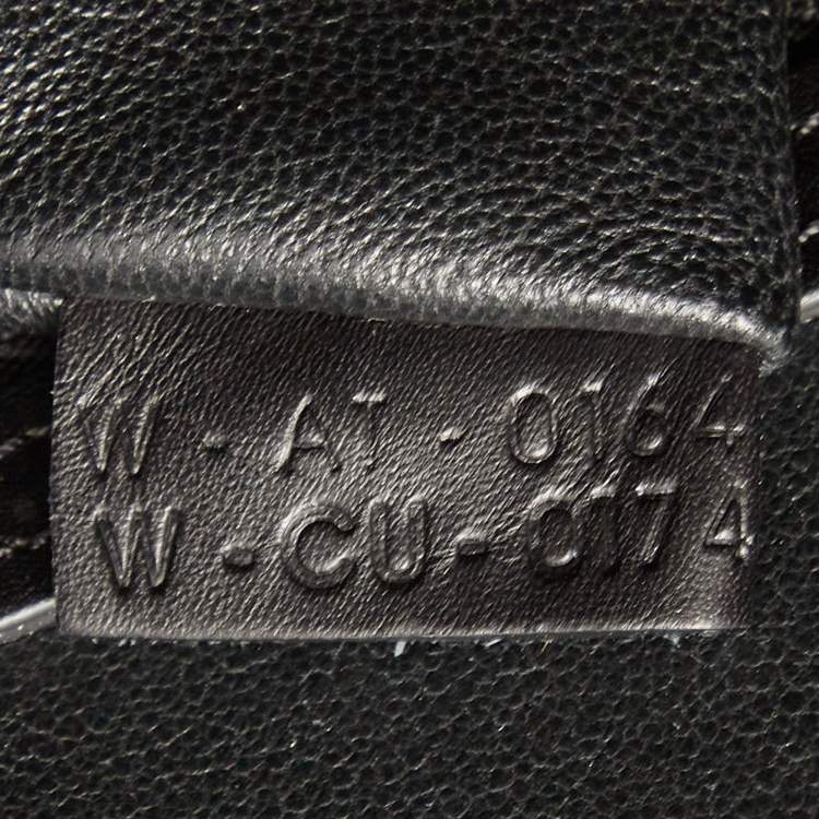 Pre Owned Celine Tricolor Nubuck and Leather Mini Luggage Tote