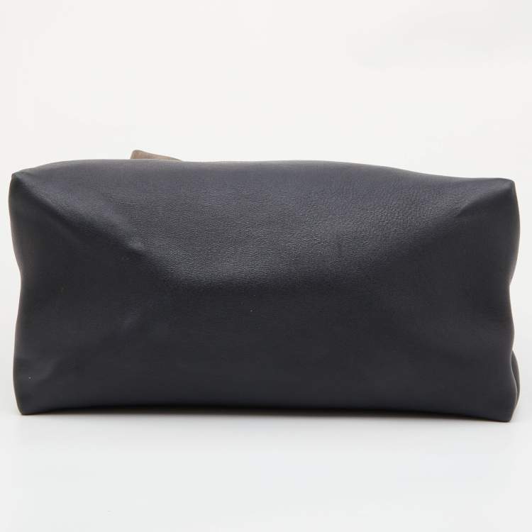 Pre Owned Celine Tricolor Leather And Suede All Soft Shoulder Bag 