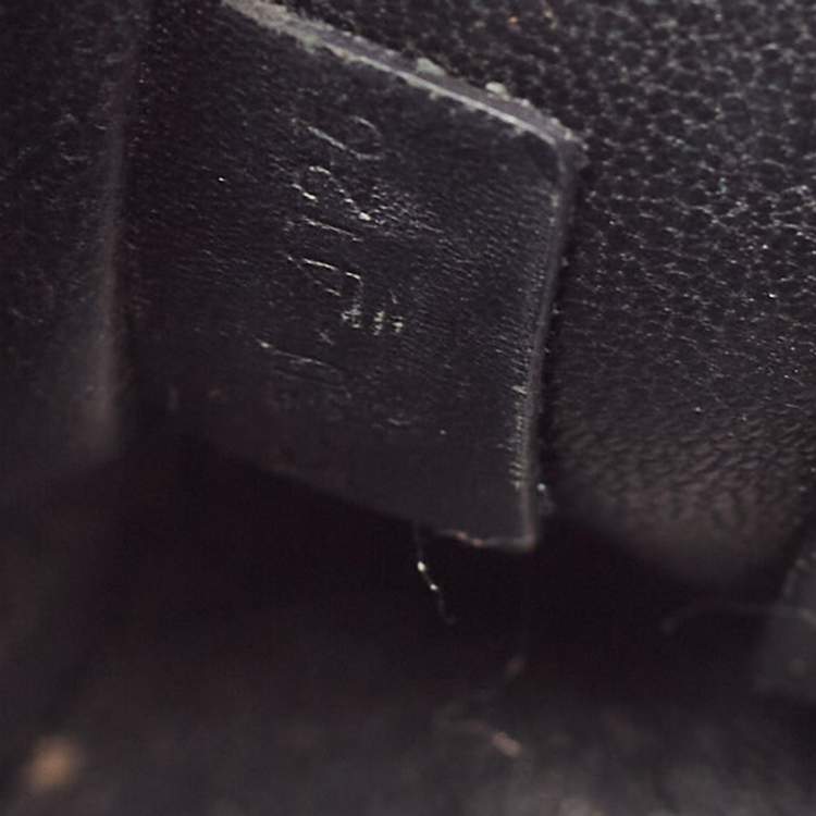 Pre Owned Céline Tri Color Leather and Nubuck Nano Luggage Tote