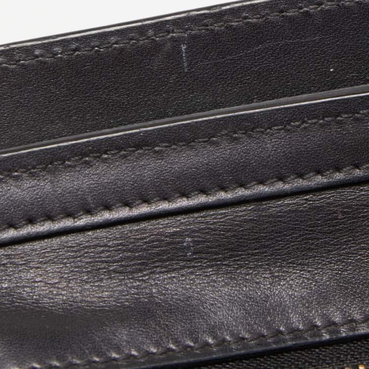 Pre Owned Celine Tri Color Leather Nano Luggage Tote