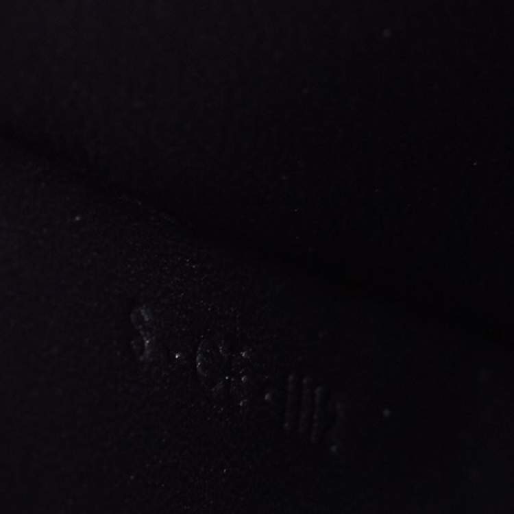 Pre Owned Celine Navy Blue Python Medium Classic Box Shoulder Bag