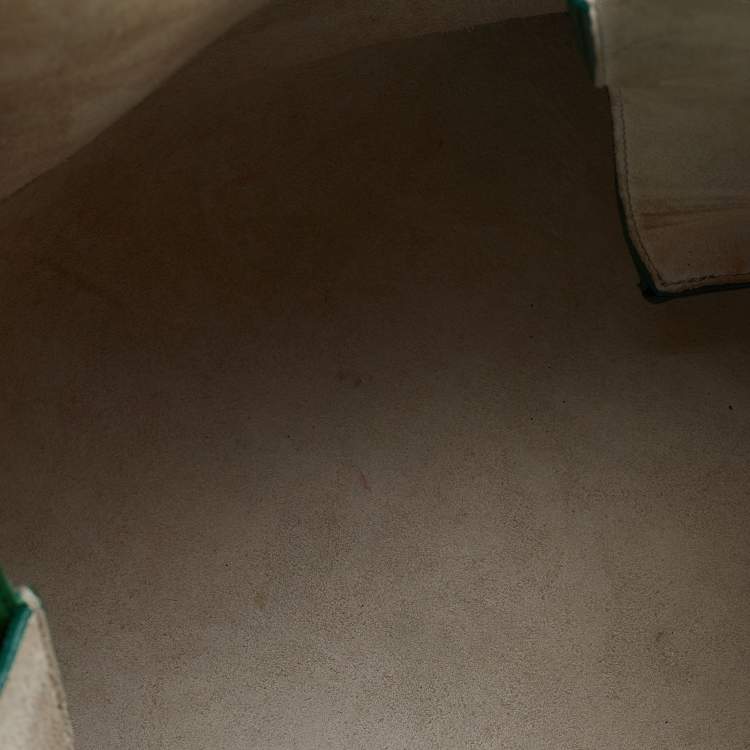 Pre Owned Celine Tri Color Leather All Soft Shoulder Bag 