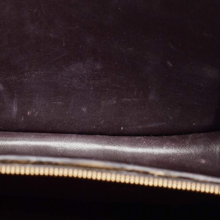 Pre Owned Celine Beige/Grey Python Medium Classic Box Shoulder Bag