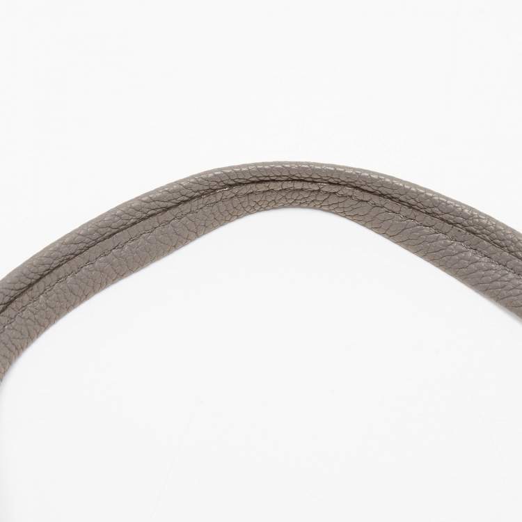 Pre Owned Celine Grey Leather Medium Tassel Phantom Cabas Tote