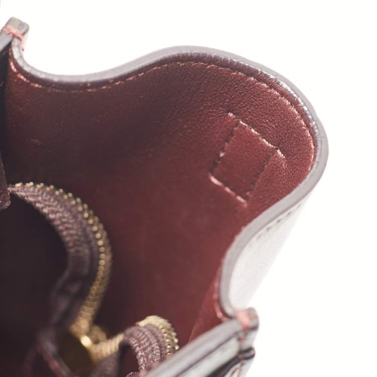 Pre Owned Celine Tricolor Leather Nano Luggage Tote