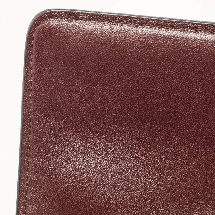 مملوكة مسبقًا Celine Black Leather Medium Case Chain Flap Shoulder Bag