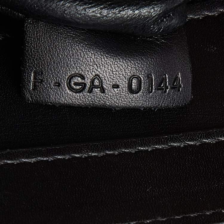 Pre Owned Celine Tri Color Leather Micro Luggage Tote