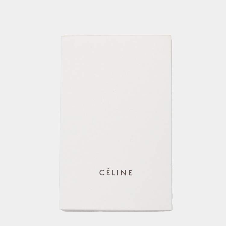 Pre Owned Celine Orange Leather Medium Phantom Luggage Tote