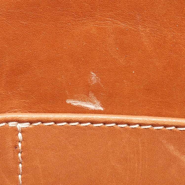 مملوكة مسبقًا Celine Brown Leather Mini Tie Tote