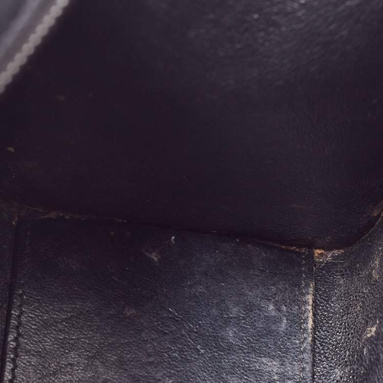 Pre Owned Celine Tri Color Leather and Nubuck Nano Luggage Tote