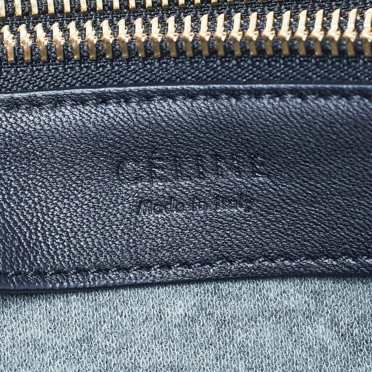 مملوكة مسبقًا Celine Black Leather Trio Crossbody Bag