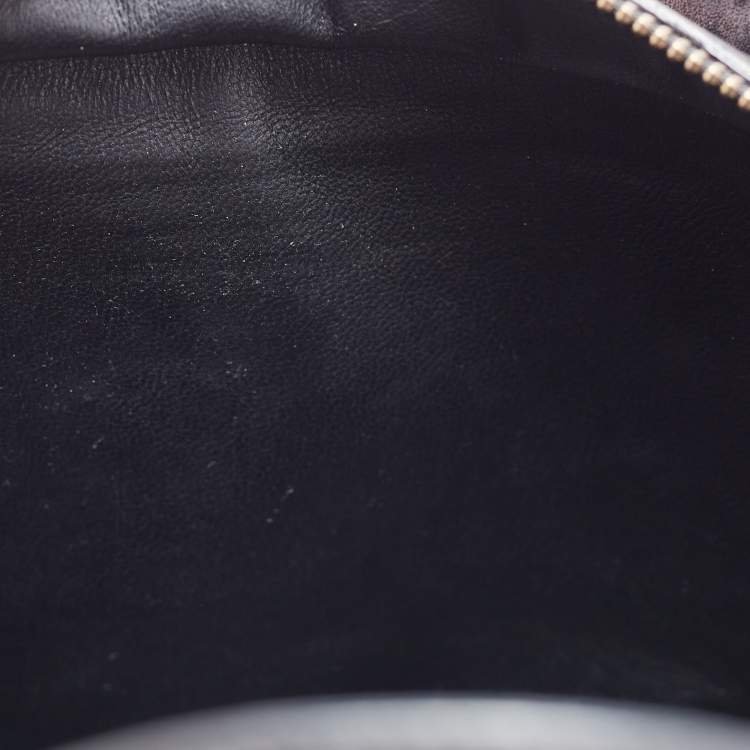 Pre Owned Celine Tricolor Nubuck and Leather Mini Luggage Tote