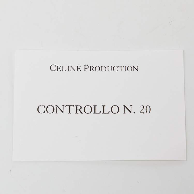 Pre Owned Celine Beige/Tan Macadam Suede and Leather Vintage Bag