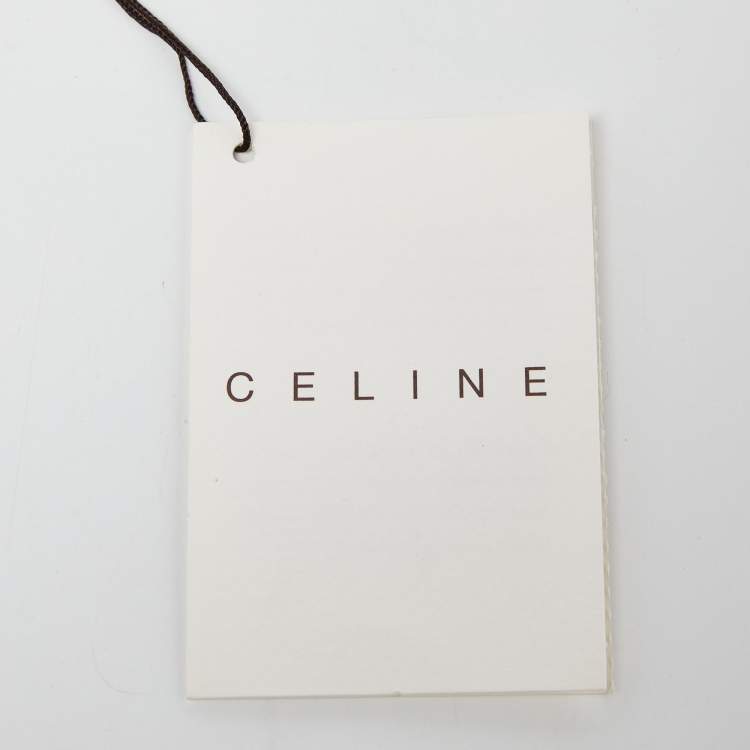 Pre Owned Celine Beige/Tan Macadam Suede and Leather Vintage Bag