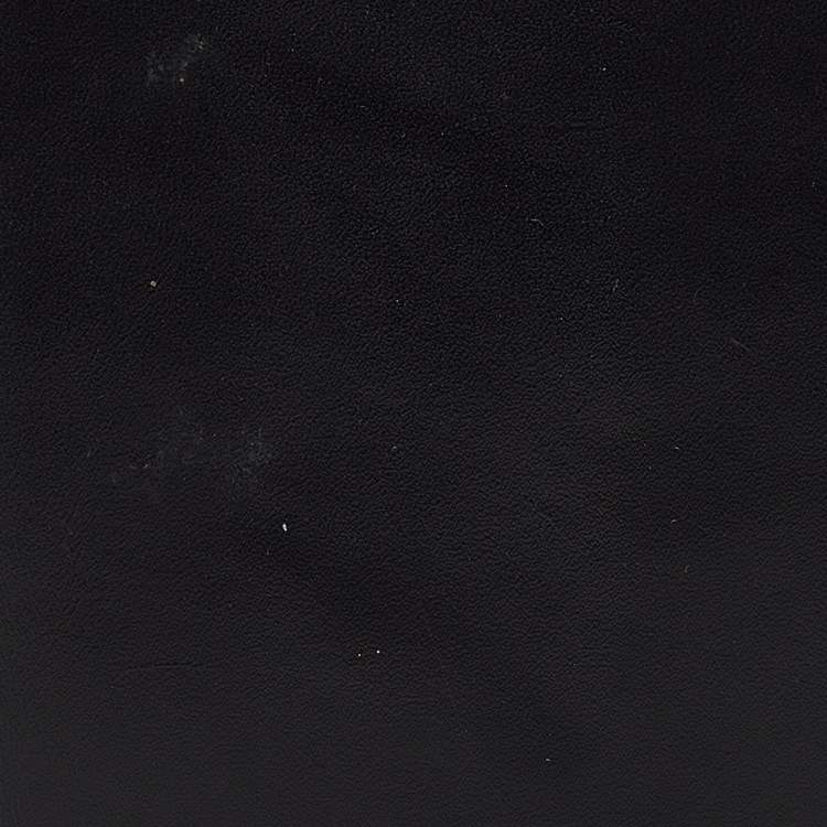 Pre Owned Celine Black Leather Compact Wallet